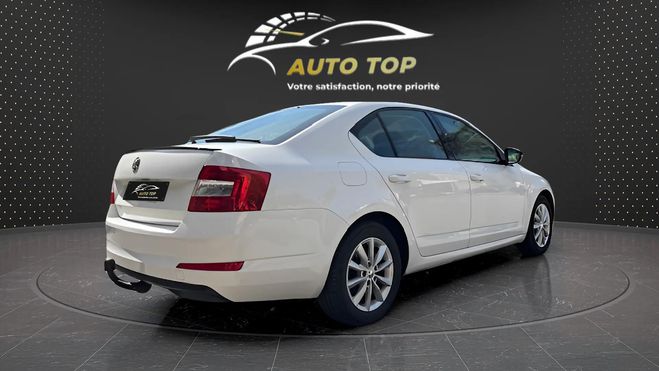 Skoda Octavia 2.0 TDI 150CH CR FAP GREEN TEC BUSINESS  BLANC de 2015