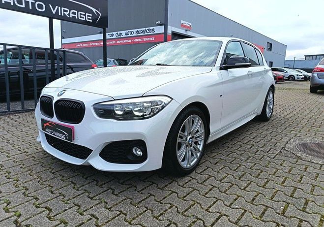 BMW Serie 1 PACK M 116d F20 01-2018 GPS Alcantara Ga Blanc de 2018