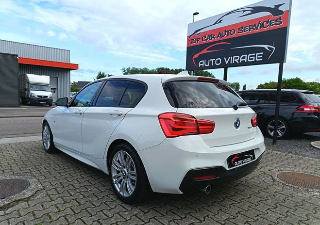 BMW Serie 1 PACK M 116d F20 01-2018 GPS Alcantara Ga Blanc de 2018