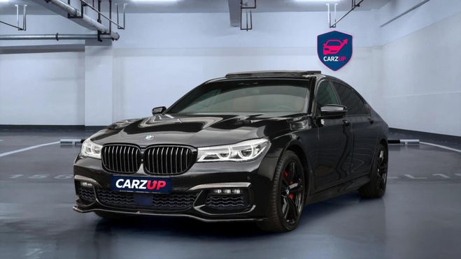 BMW Serie 7 750L i 4.4 V8 450 ch * Pack M Sport * Ha Noir de 2017
