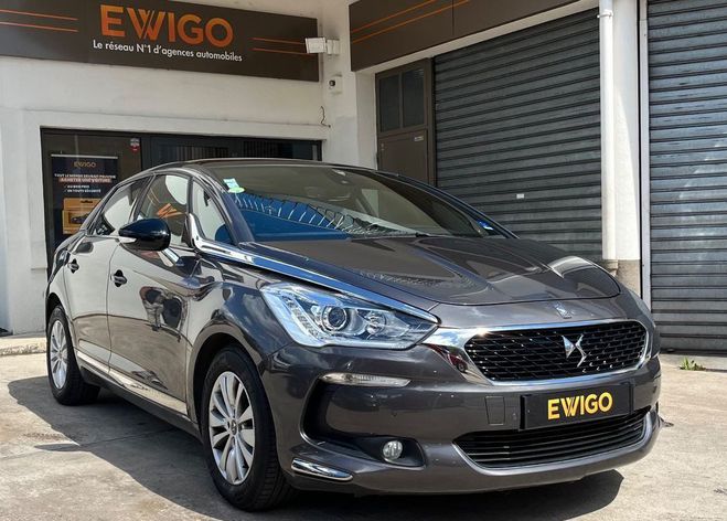 Citroen DS 5 1.6 bluehdi 120 s&s business eat6   ca Gris de 2016