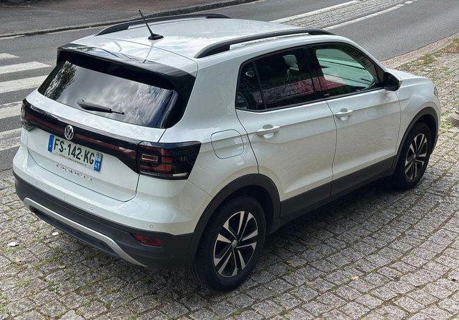 Volkswagen T Cross 1.0 tsi 95 united tbe garantie Blanc de 2020