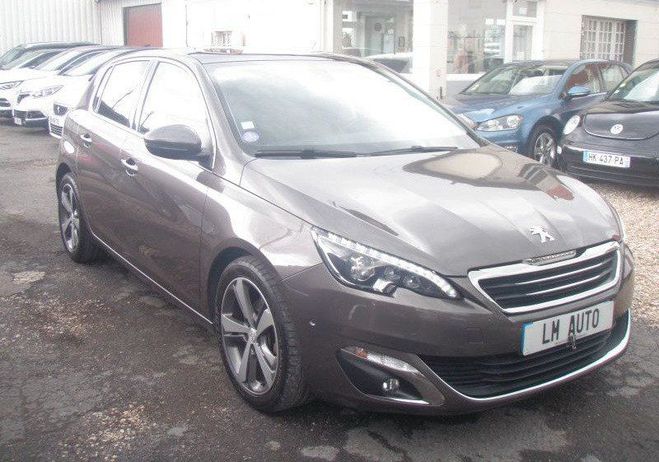 Peugeot 308 II 1.2 PT 130 S&S FELINE EAT6 Marron de 2015