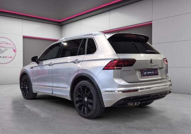 Volkswagen Tiguan II 2.0 TDI 150 RLine Carat BVM 6 Garanti Gris de 2016