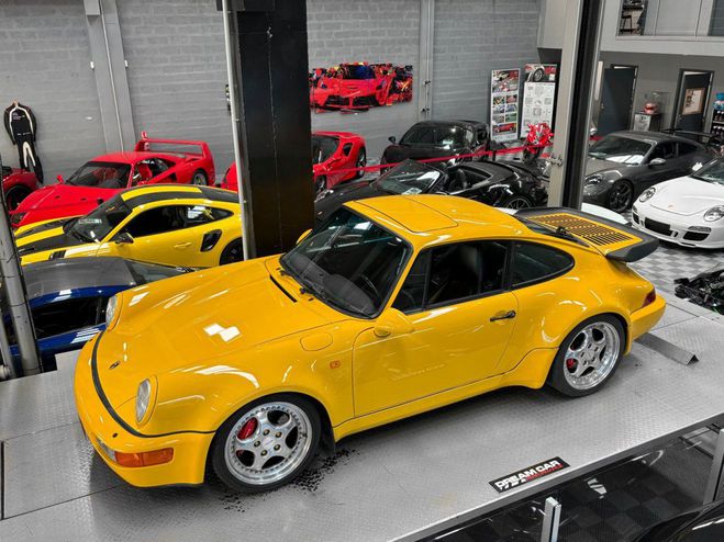 Porsche 965 964 (965) TURBO 3.6 ? ORIGINE France JAUNE de 1995