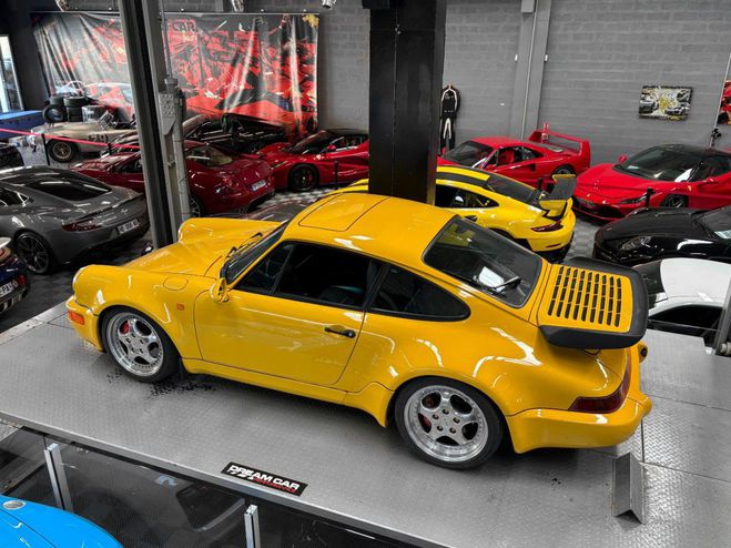 Porsche 965 964 (965) TURBO 3.6 ? ORIGINE France JAUNE de 1995