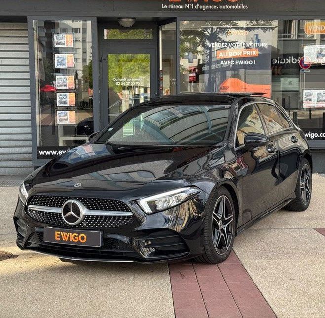 Mercedes Classe A 2.0 200d 150ch amg line 8g-dct toit ouvr Noir de 2019