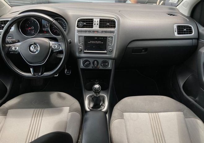 Volkswagen Polo 1.2 tsi 90ch allstar carplay Noir de 2016