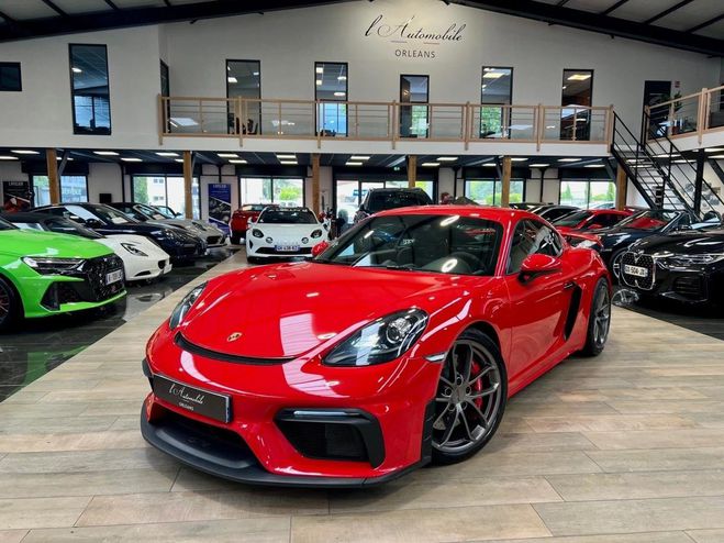 Porsche 718 Cayman GT4 4.0 420 ROUGE INDIEN/FRANCE/A Rouge de 2020