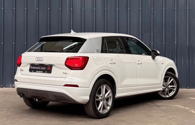 Audi Q2 1.6 TDI 115 S-LINE - Garantie 1 An - Par Blanc de 2017