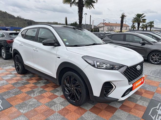 Hyundai Tucson 1.6 CRDI MILD HYBRID 136 N LINE Blanc de 2020