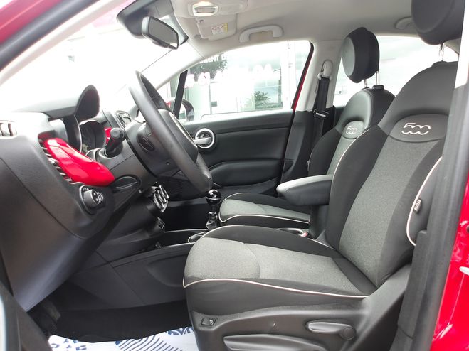 Fiat 500X 1.6 E-TORQ 110CH POPSTAR ROUGE de 2017