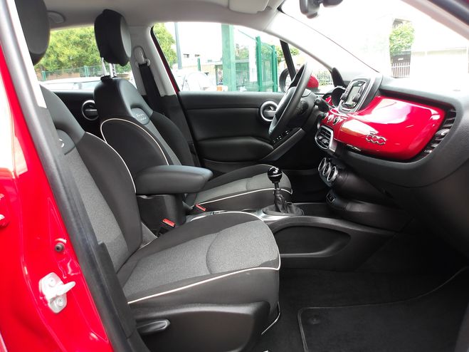 Fiat 500X 1.6 E-TORQ 110CH POPSTAR ROUGE de 2017