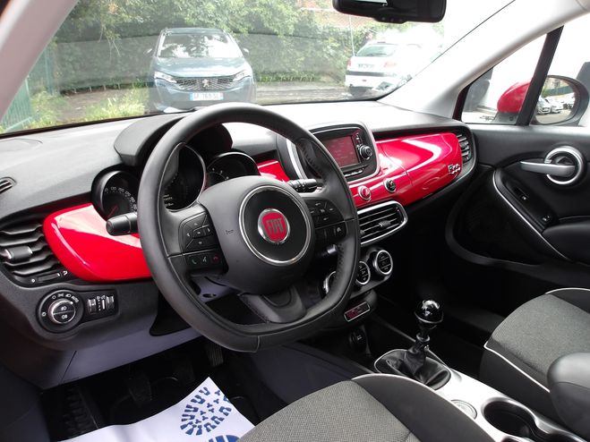 Fiat 500X 1.6 E-TORQ 110CH POPSTAR ROUGE de 2017