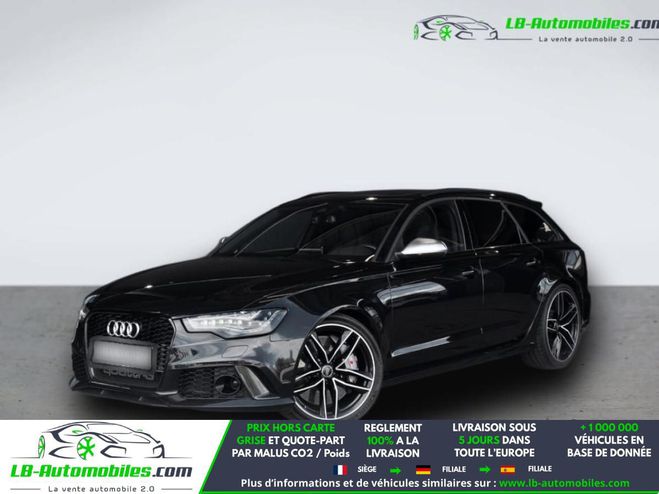 Audi RS6 V8 4.0 TFSI 560 BVA Noir M�tallique de 2015