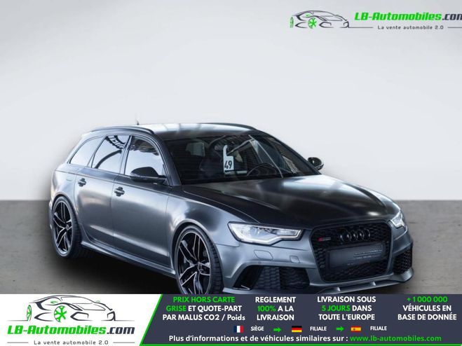 Audi RS6 V8 4.0 TFSI 560 BVA Gris Mate de 2014