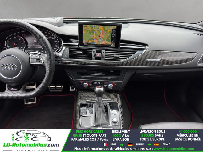 Audi RS6 V8 4.0 TFSI 560 BVA Noir de 2014