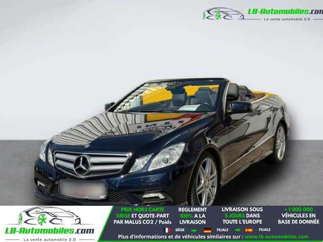 Mercedes Classe E 250 BVA Bleu M�tallique de 2011