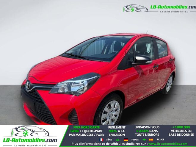 Toyota Yaris 69 VVT-i BVM Rouge Mate de 2015