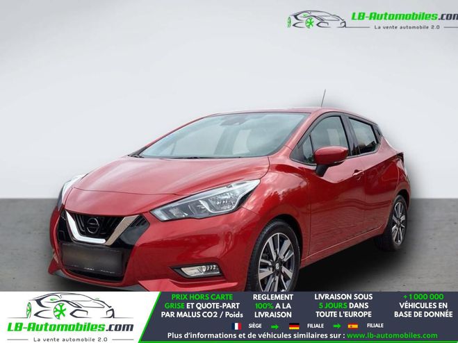 Nissan Micra IG-T 90 BVM Rouge de 2019