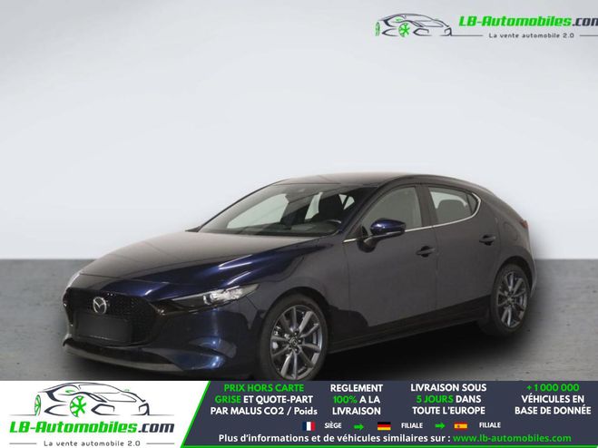 Mazda 3 2.0L SKYACTIV-G 122 ch BVM Bleu M�tallique de 2020