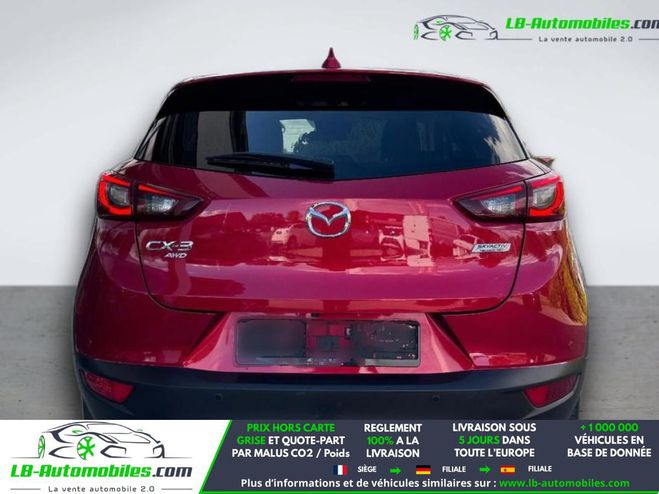 Mazda Cx 3 2.0L Skyactiv-G 150 4x4 Rouge M�tallique de 2016