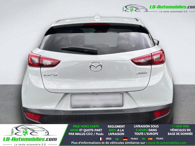 Mazda Cx 3 2.0L Skyactiv-G 120 4x2 Blanc M�tallique de 2016