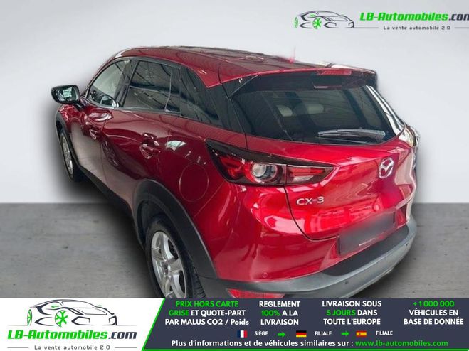 Mazda Cx 3 2.0L Skyactiv-G 121 BVA Rouge M�tallique de 2021