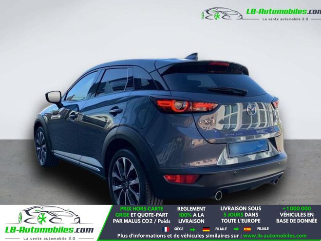 Mazda Cx 3 2.0L Skyactiv-G 121 BVA Bleu M�tallique de 2020
