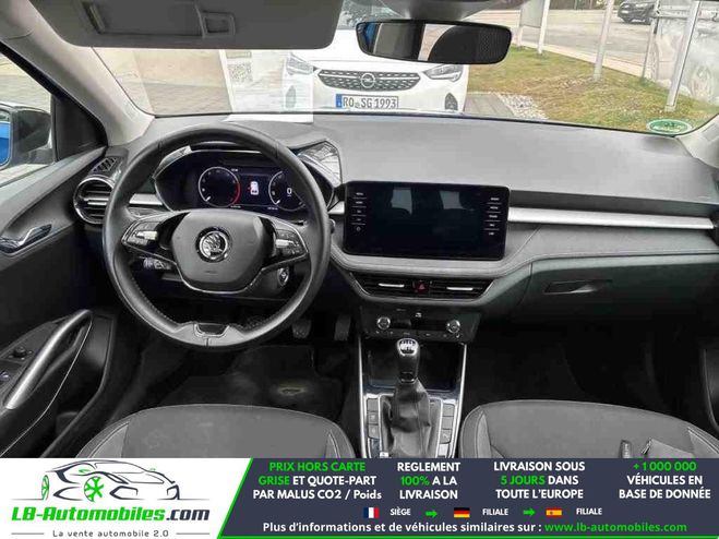 Skoda Fabia 1.0 TSI 110 ch BVM Bleu M�tallique de 2021