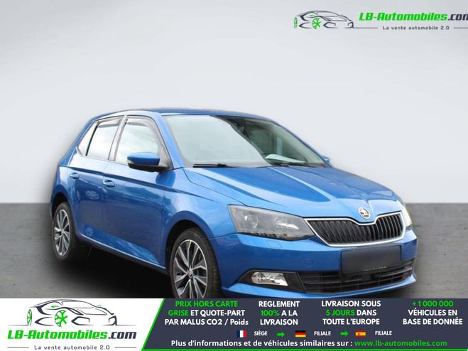 Skoda Fabia 1.2 TSI 110 ch BVM Bleu M�tallique de 2018