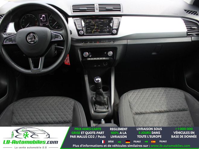 Skoda Fabia 1.2 TSI 110 ch BVM Bleu M�tallique de 2018