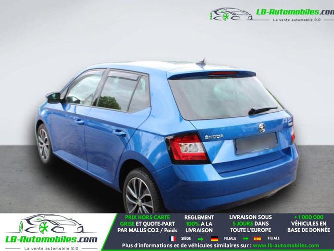 Skoda Fabia 1.2 TSI 110 ch BVM Bleu M�tallique de 2018