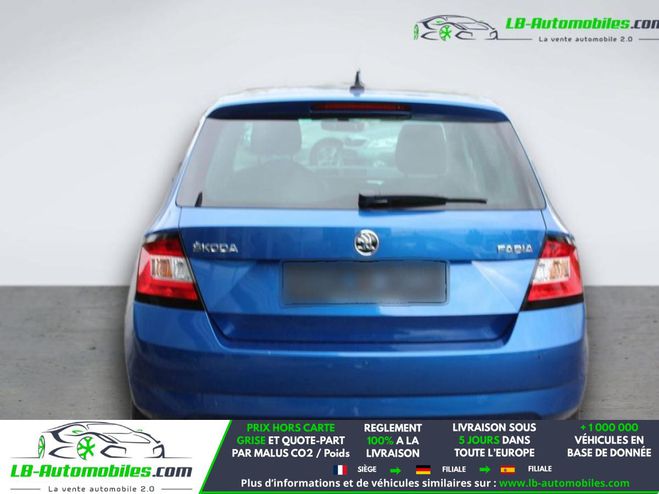 Skoda Fabia 1.2 TSI 110 ch BVM Bleu M�tallique de 2018