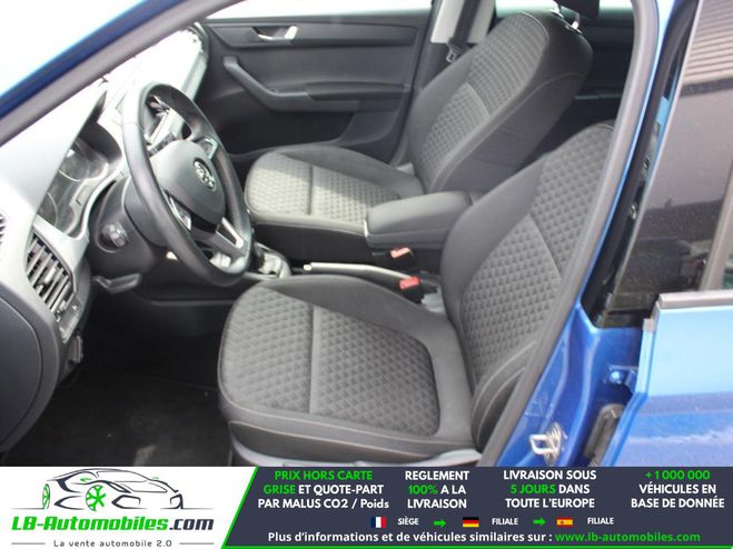 Skoda Fabia 1.2 TSI 110 ch BVM Bleu M�tallique de 2018
