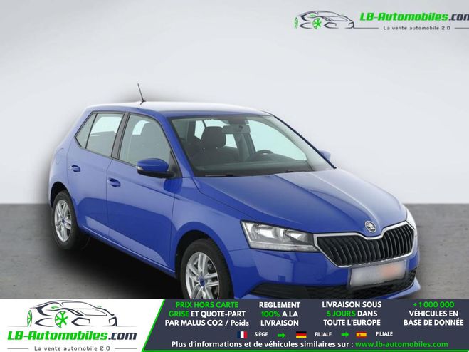 Skoda Fabia 1.0 MPI 60 ch BVM Bleu de 2019