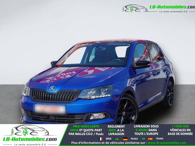 Skoda Fabia 1.2 TSI 110 ch BVM Bleu M�tallique de 2018