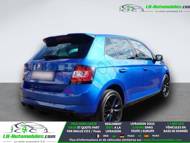Skoda Fabia 1.2 TSI 110 ch BVM Bleu M�tallique de 2018