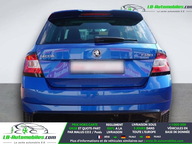 Skoda Fabia 1.2 TSI 110 ch BVM Bleu M�tallique de 2018