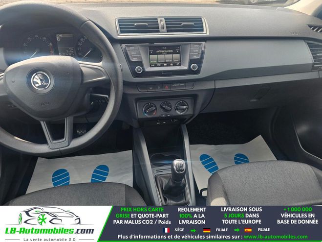 Skoda Fabia 1.0 MPI 75 ch BVM Bleu de 2015