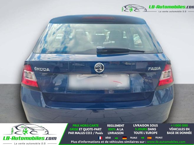 Skoda Fabia 1.0 MPI 75 ch BVM Bleu de 2015