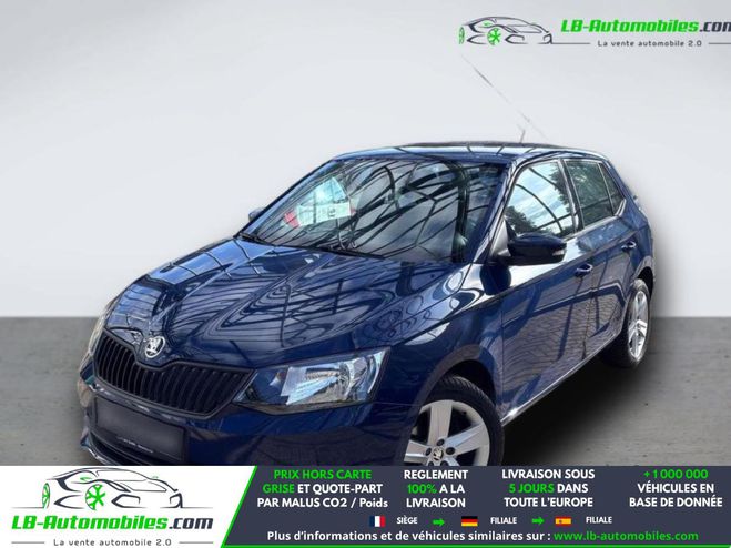 Skoda Fabia 1.0 MPI 60 ch BVM Bleu de 2017