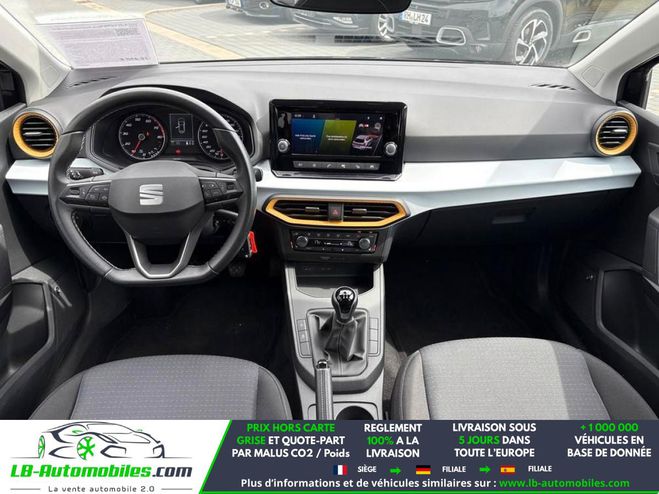Seat Ibiza 1.0 EcoTSI 95 ch  BVM Noir M�tallique de 2021
