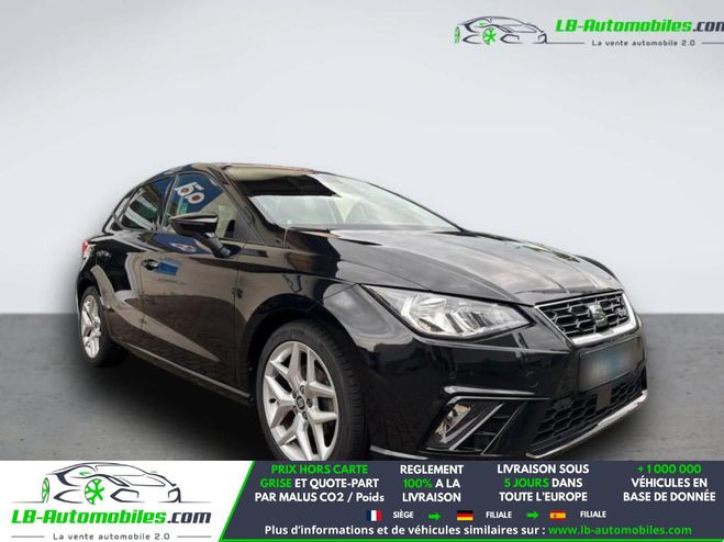 Seat Ibiza 1.0 EcoTSI 115 ch  BVA Noir M�tallique de 2019