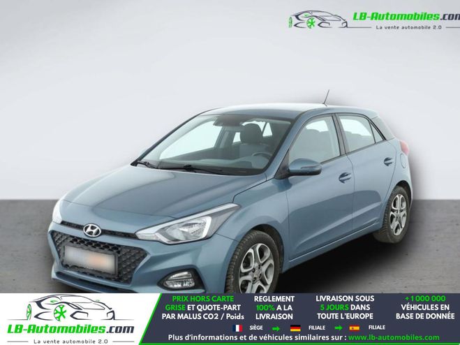 Hyundai I20 1.2 84 Bleu M�tallique de 2018