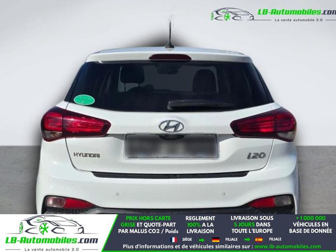 Hyundai I20 1.2 84 Blanc de 2019