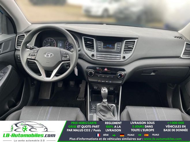 Hyundai Tucson 1.6 T-GDi 177 2WD BVM Bleu M�tallique de 2017