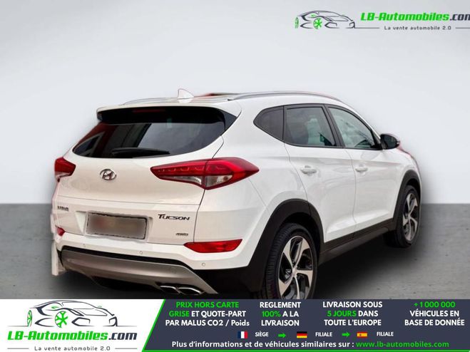 Hyundai Tucson 1.6 T-GDi 177 4WD BVM Blanc de 2018