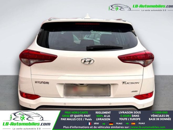 Hyundai Tucson 1.6 T-GDi 177 4WD BVM Blanc de 2018