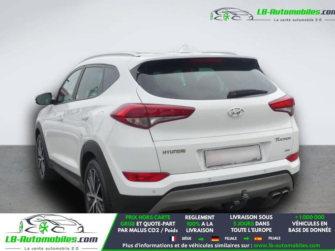 Hyundai Tucson 1.6 T-GDi 177 4WD BVA Blanc M�tallique de 2018